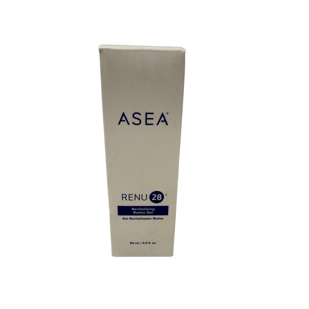 ASEA RENU 28 Revitalizing Redox Gel 90mL 3.0 fl oz New Sealed Skin Care EXP 9/27
